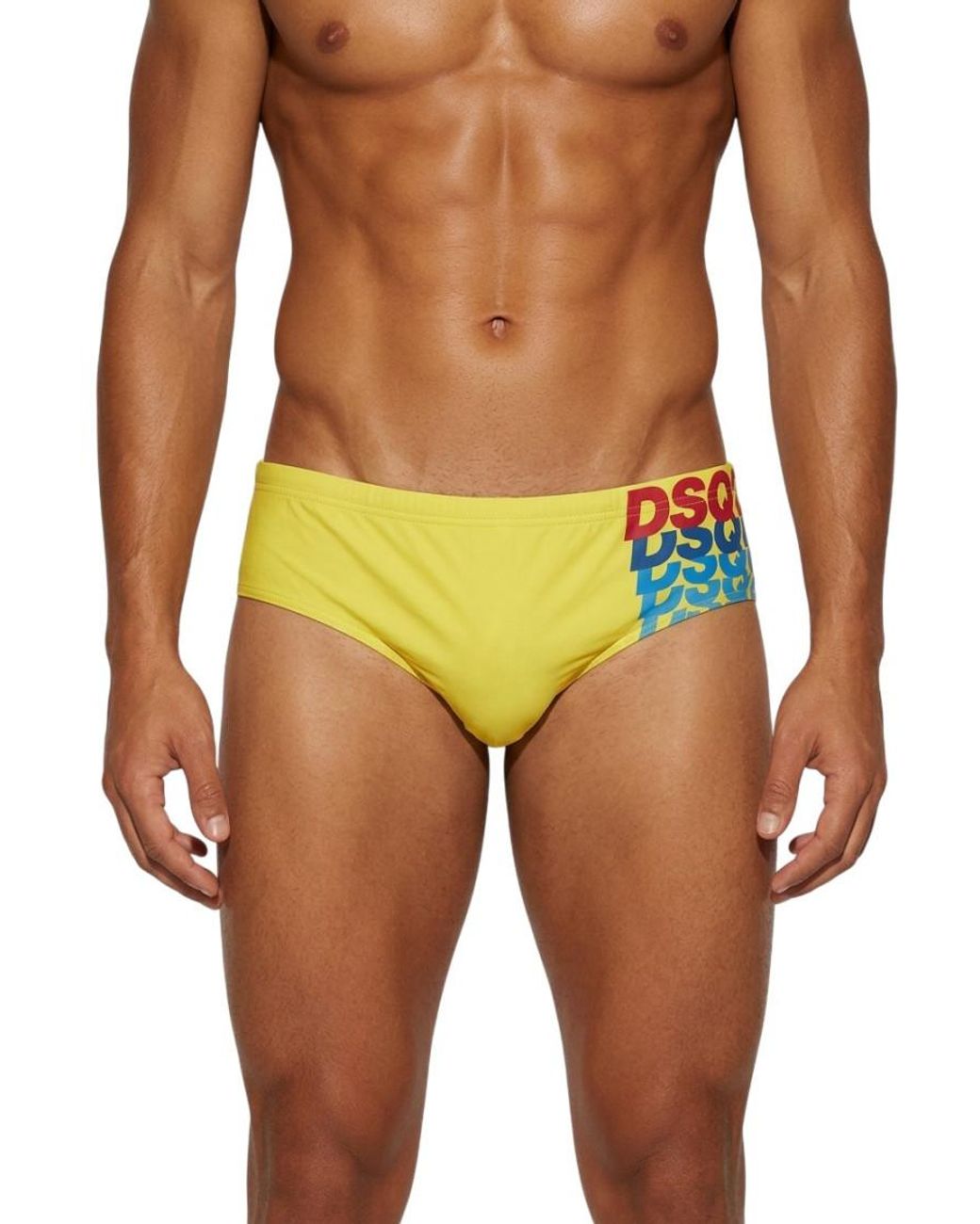 DSquared² Blue Logo Swim Brief for men