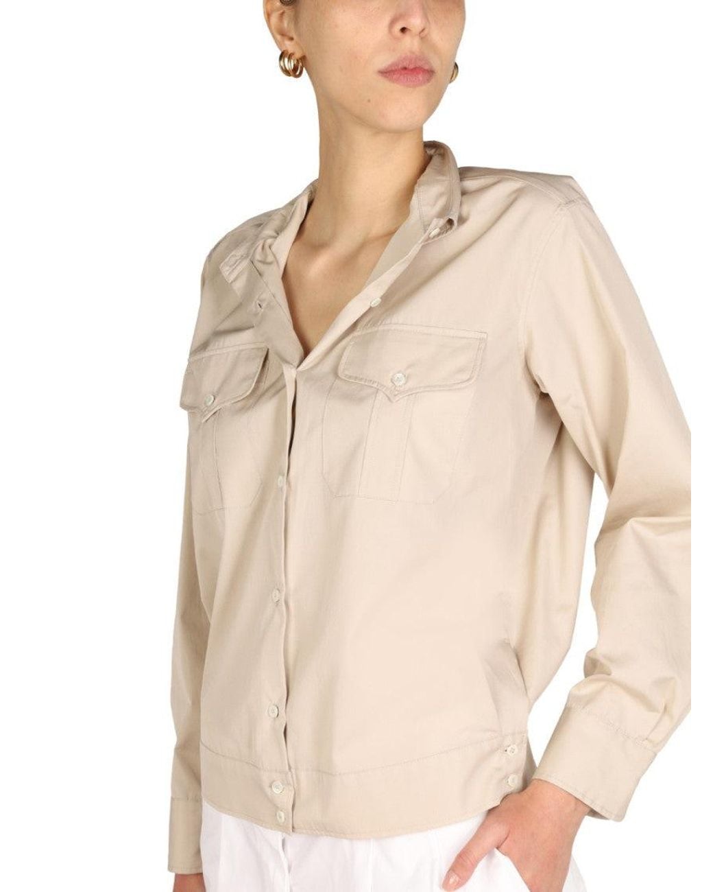 Aspesi White Regular Solid Shirt