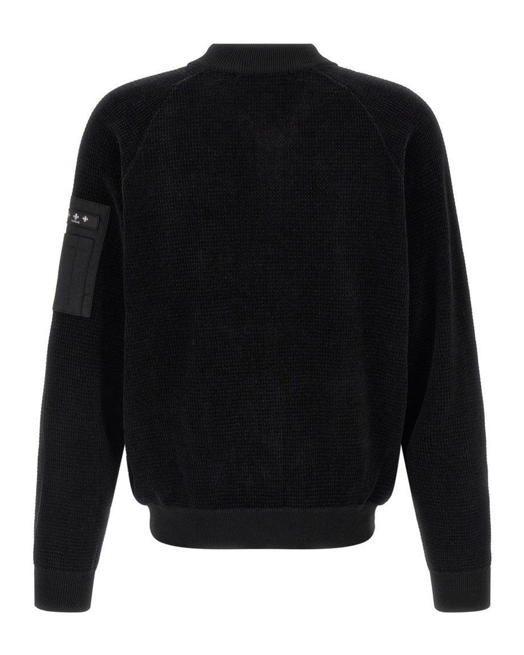 Tatras Black Textured Jacket for men