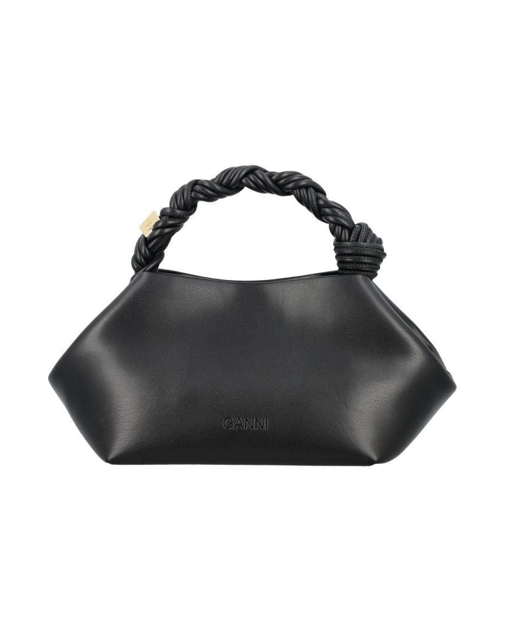 Ganni Black Bou Shoulder Bag