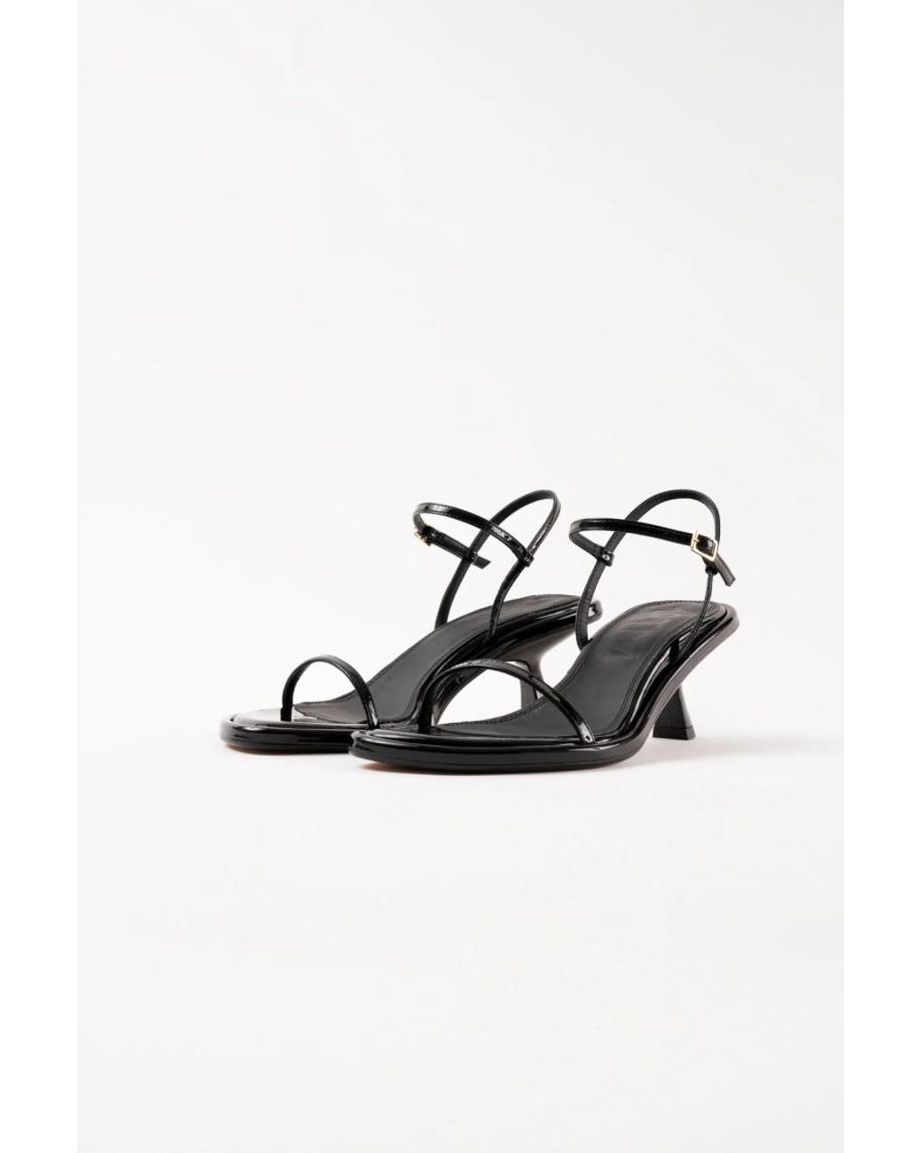 Souliers Martinez White Ankle Strap Heels