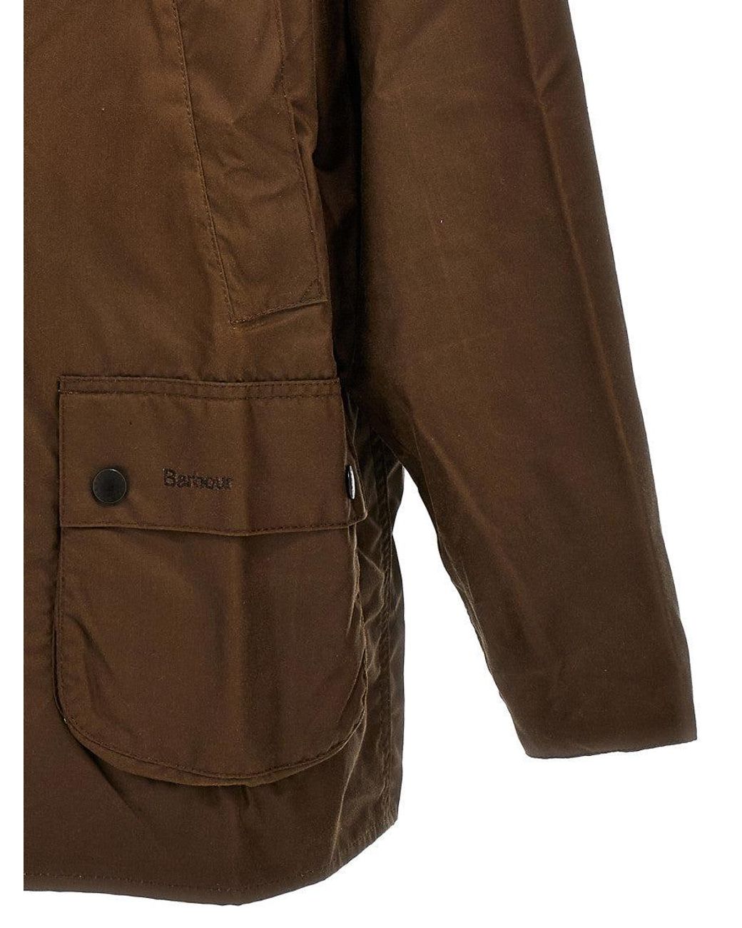 Barbour Brown Shirt Collar Jacket for men