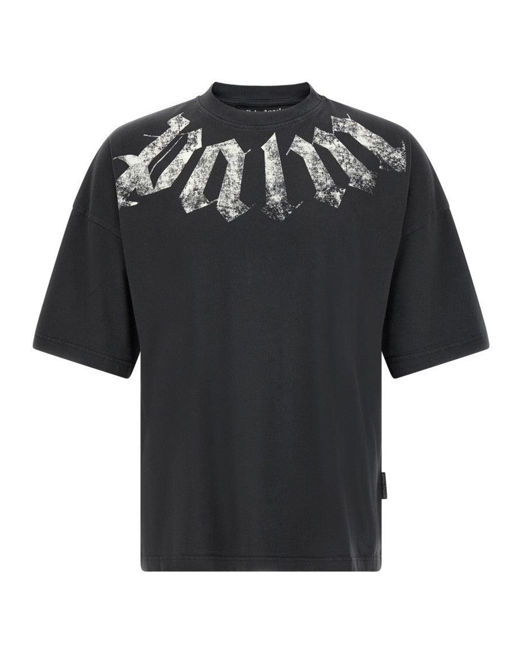 Palm Angels Black Graphic Crew Neck T-Shirt for men