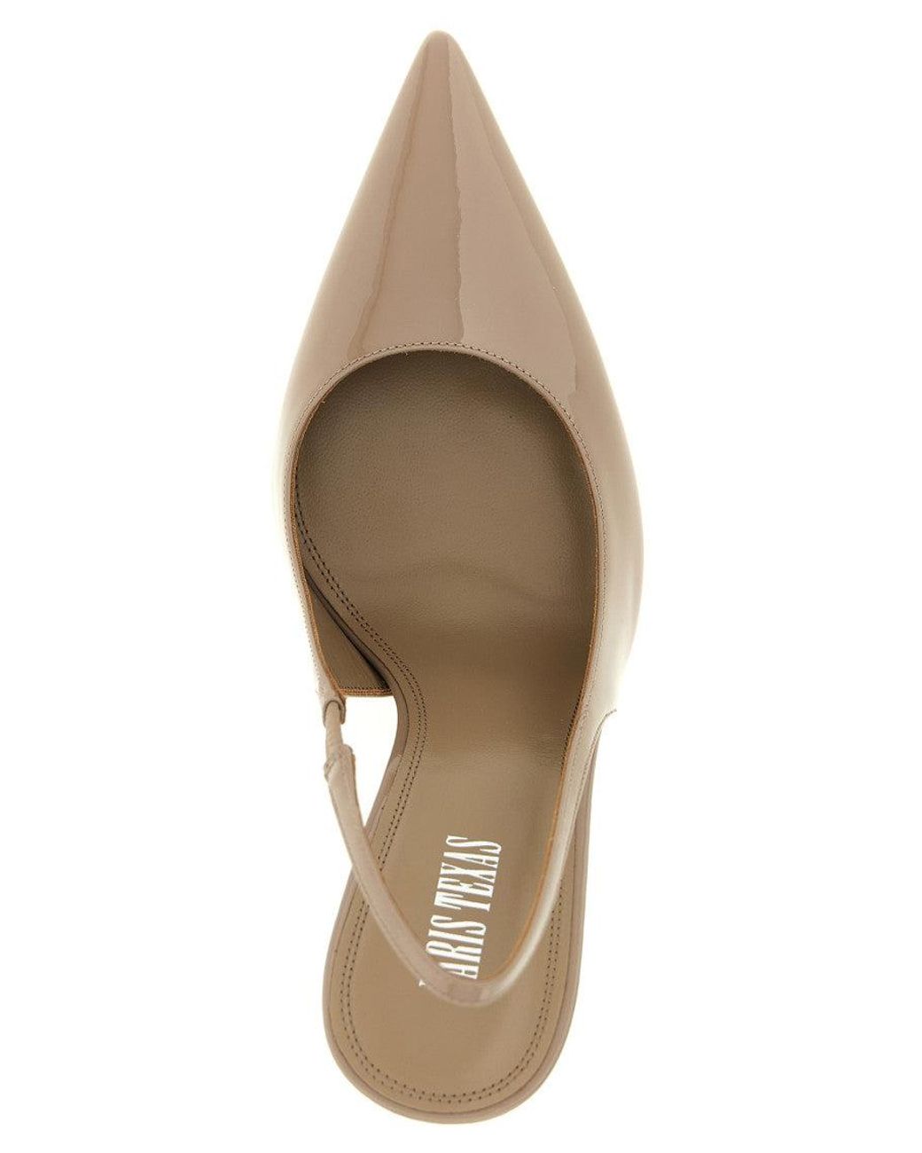 Paris Texas Metallic Slip On Pumps