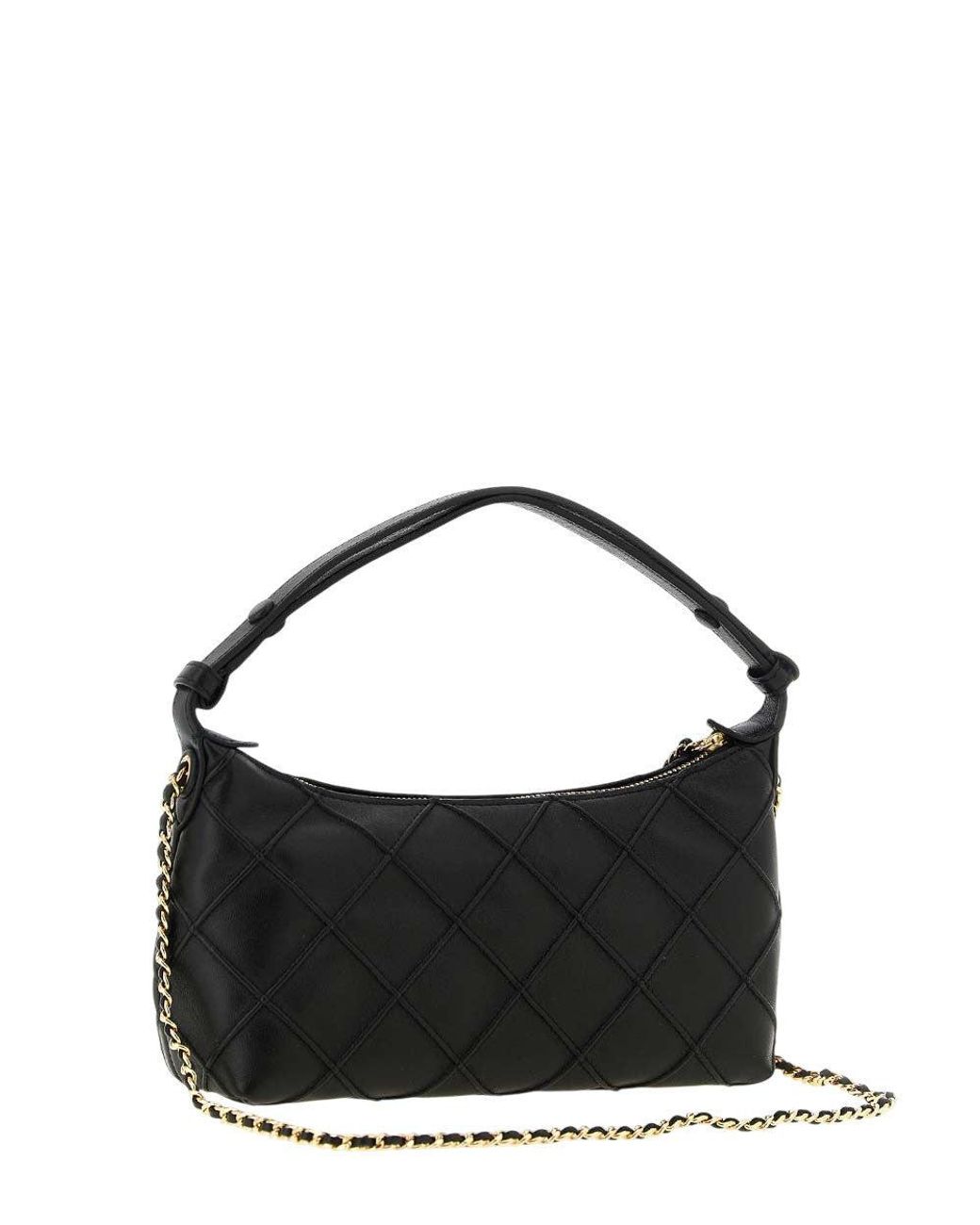 Tory Burch Black Fleming Mini Shoulder Bag