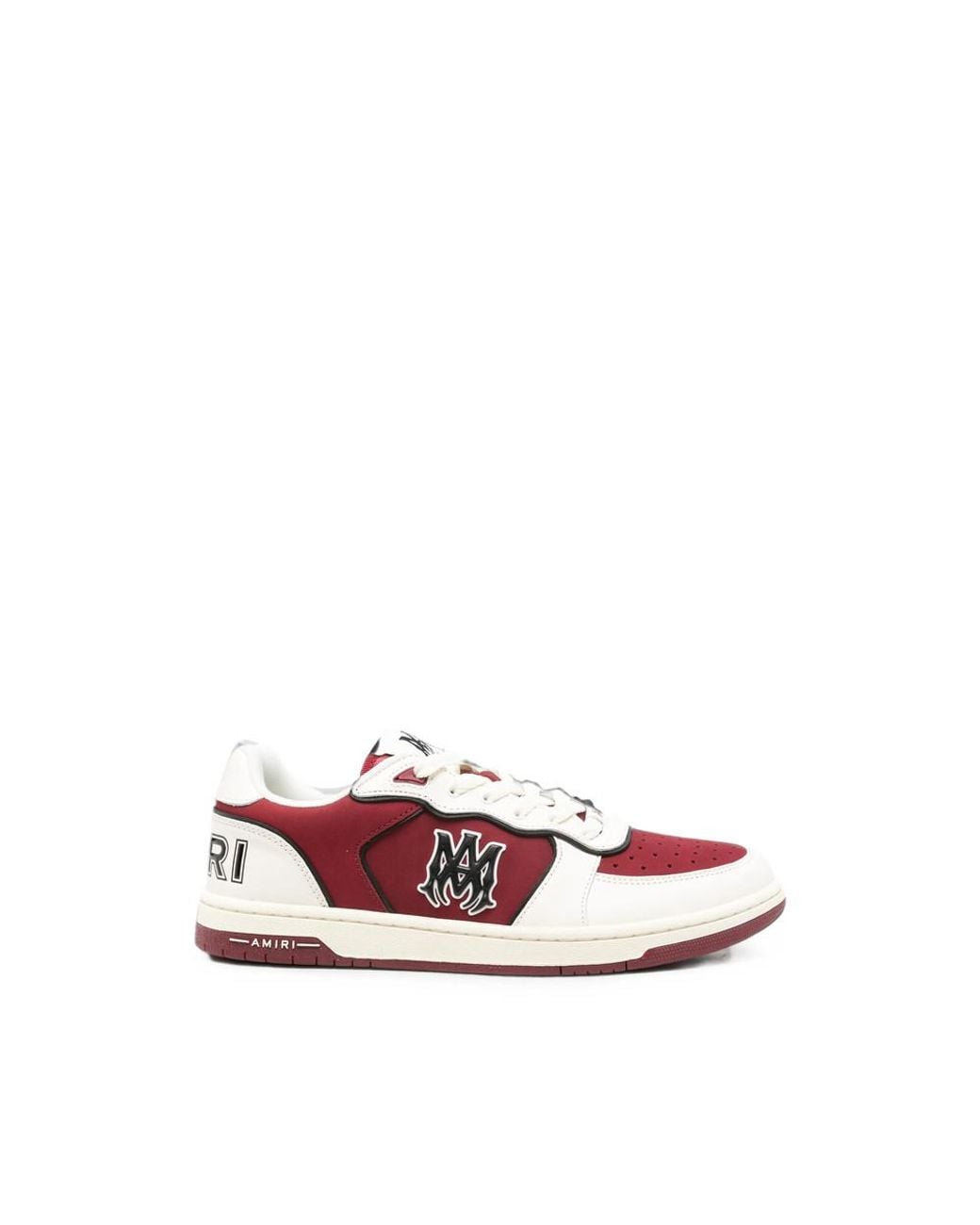 Amiri Pink Logo Patch Sneakers for men