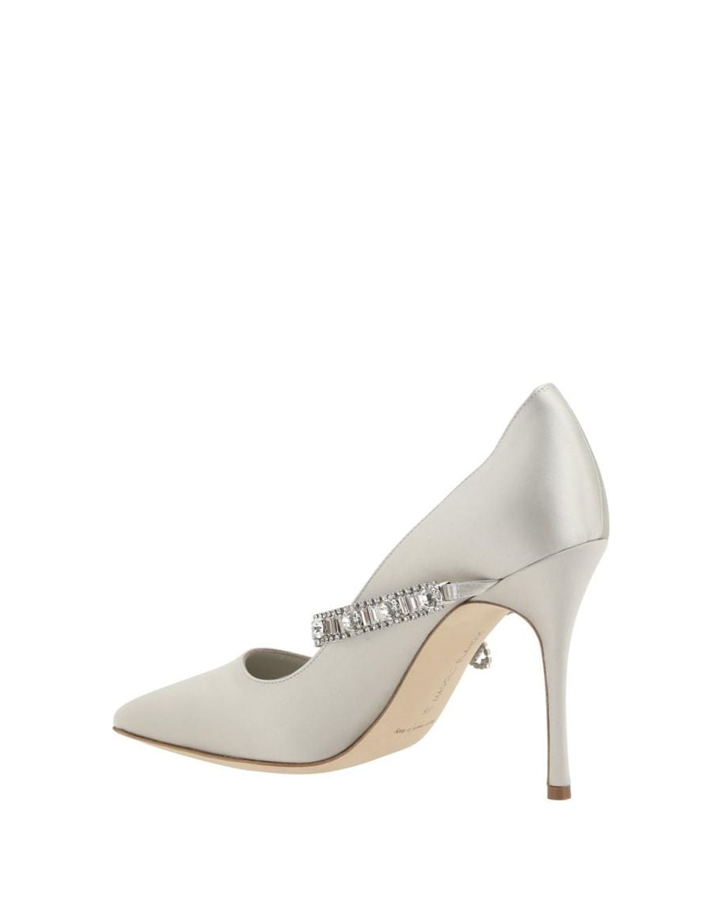 Manolo Blahnik White Pumps