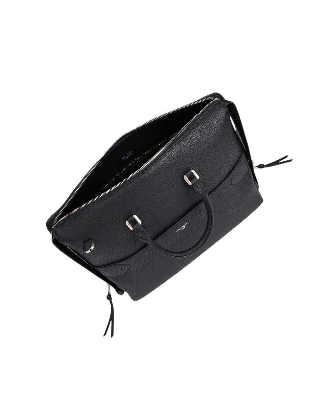 Dolce & Gabbana Black Vittoria Large Briefcase Bag for men