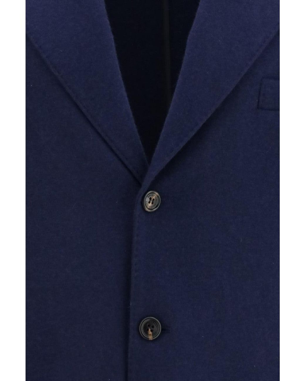 Brunello Cucinelli Blue Cashmere Jacket for men