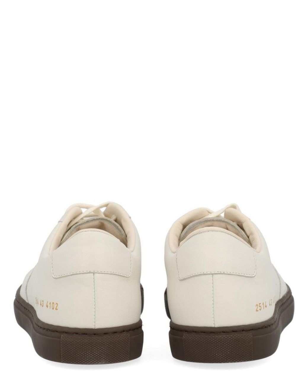 Common Projects White Lace-Up Sneakers for men