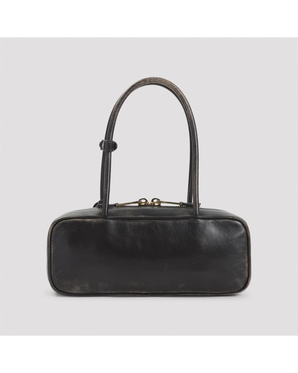 Miu Miu Black Dark Beau Shoulder Bag