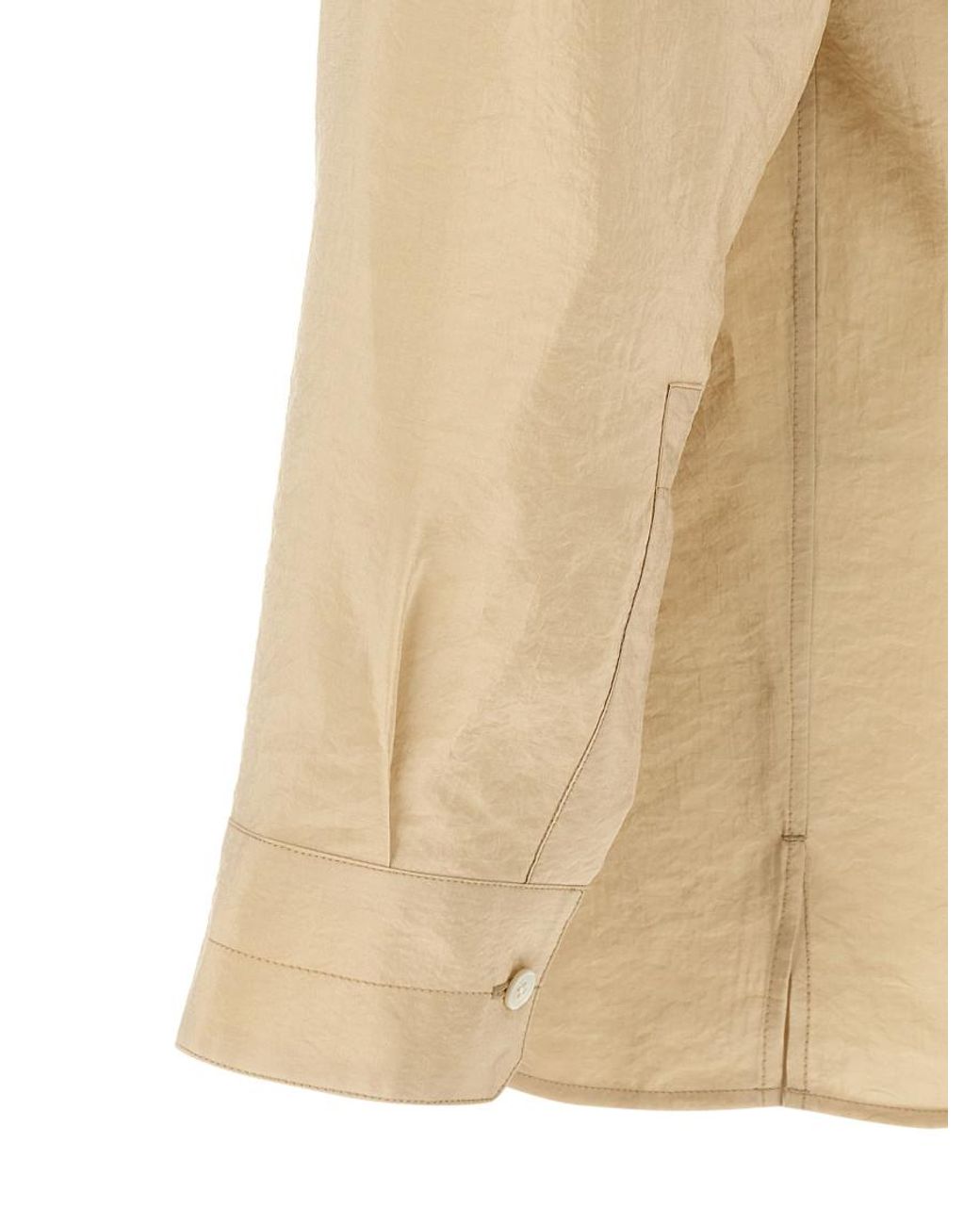 Lemaire Natural Light Solid Shirt for men