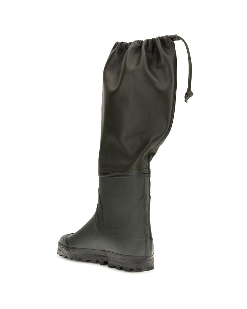 Rier Black Leather Boots for men