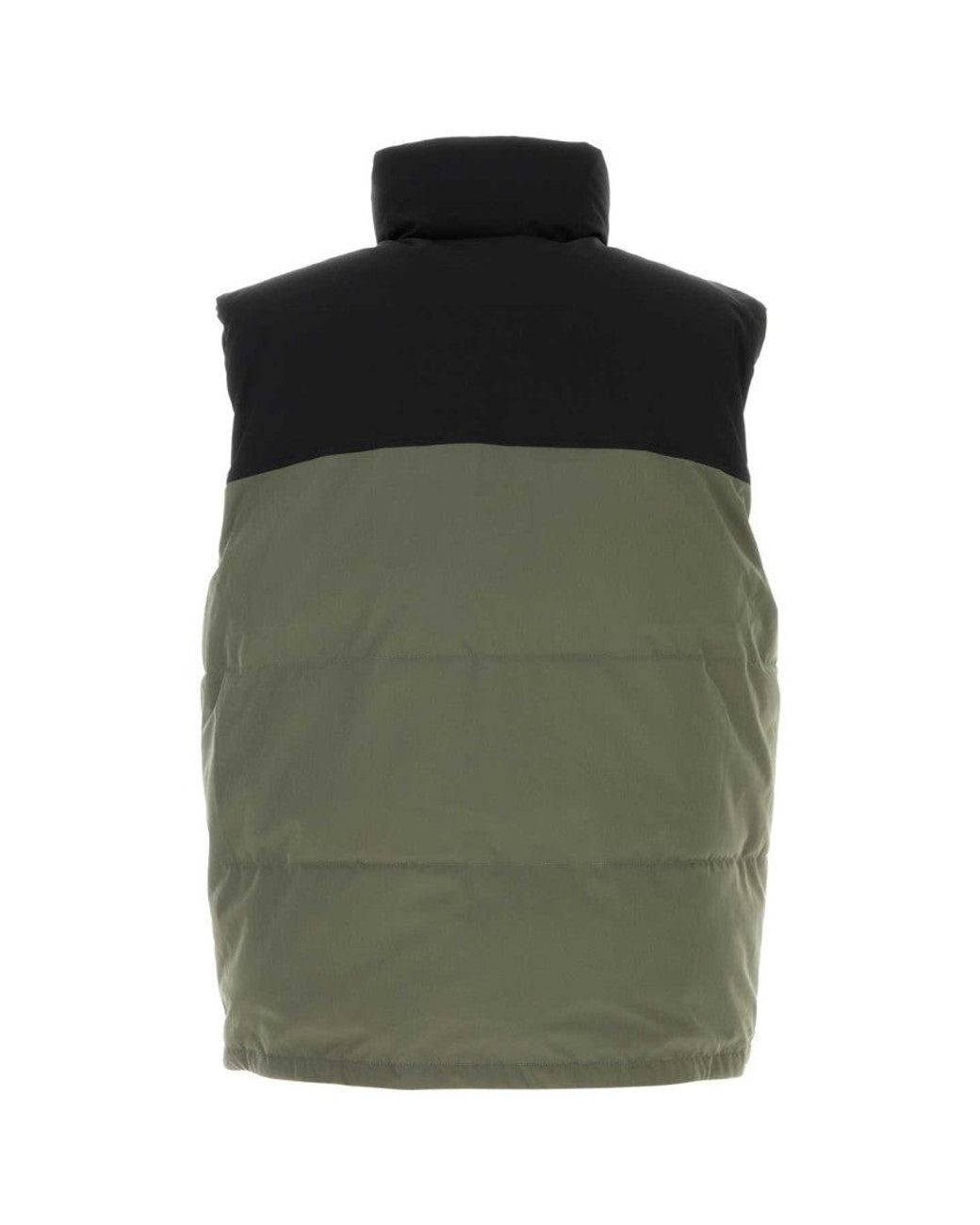 A.P.C. Green Mock Collar Jacket for men