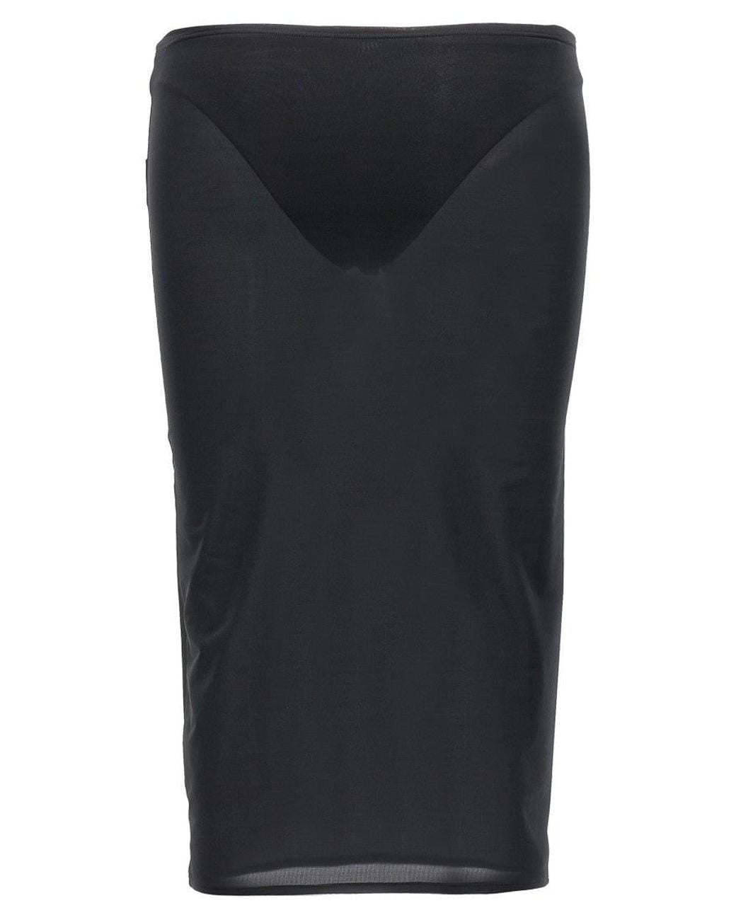 Courreges Black Second Skin Skirt