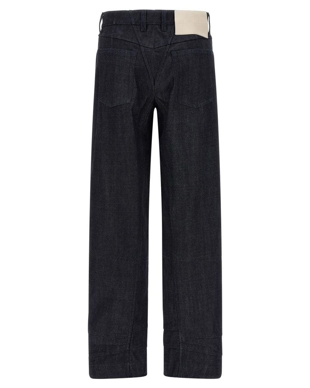 Jil Sander Blue Denim Jeans
