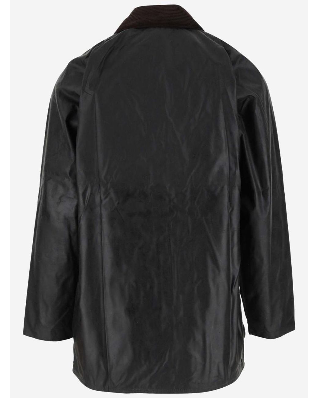 Barbour Black Embroidered Logo Jacket for men