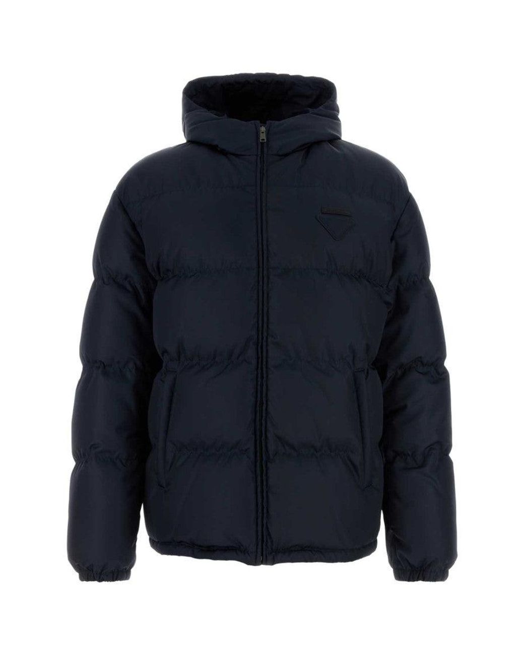Prada Blue Puffer Jacket for men