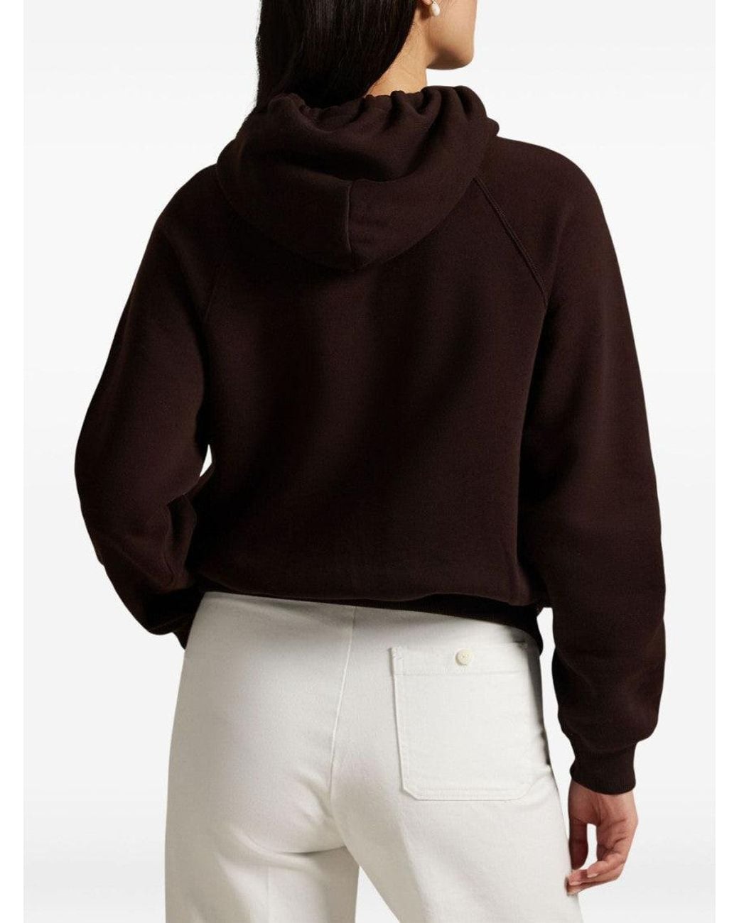Polo Ralph Lauren Red Logo Drawstring Hoodie
