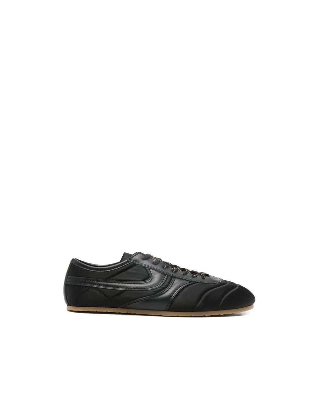 Dries Van Noten Black Textured Sneakers for men