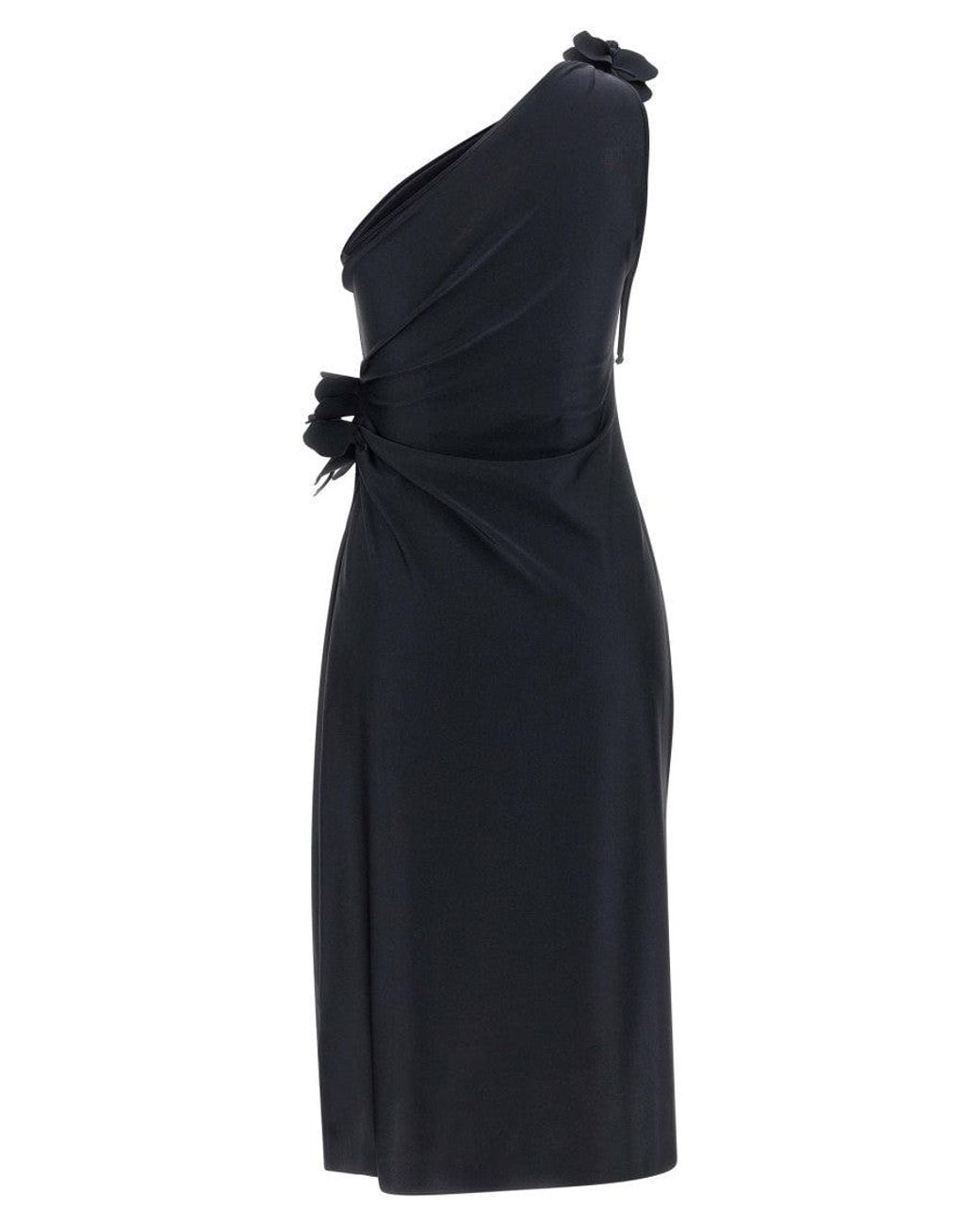 Coperni Blue Polyamide Midi Dress