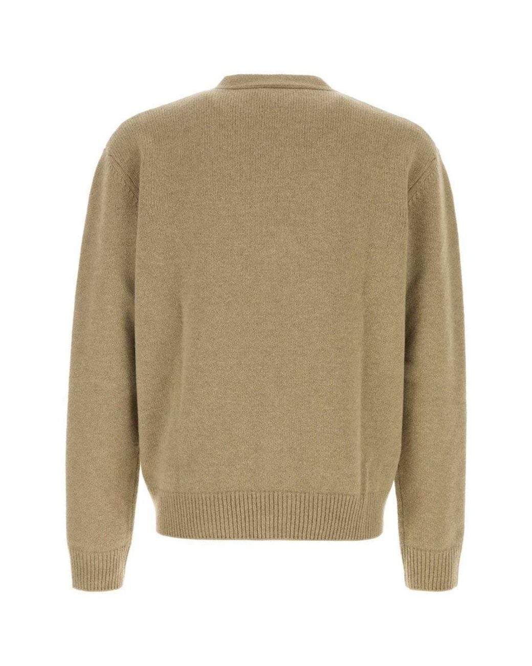 A.P.C. Natural V Neck Cardigans for men