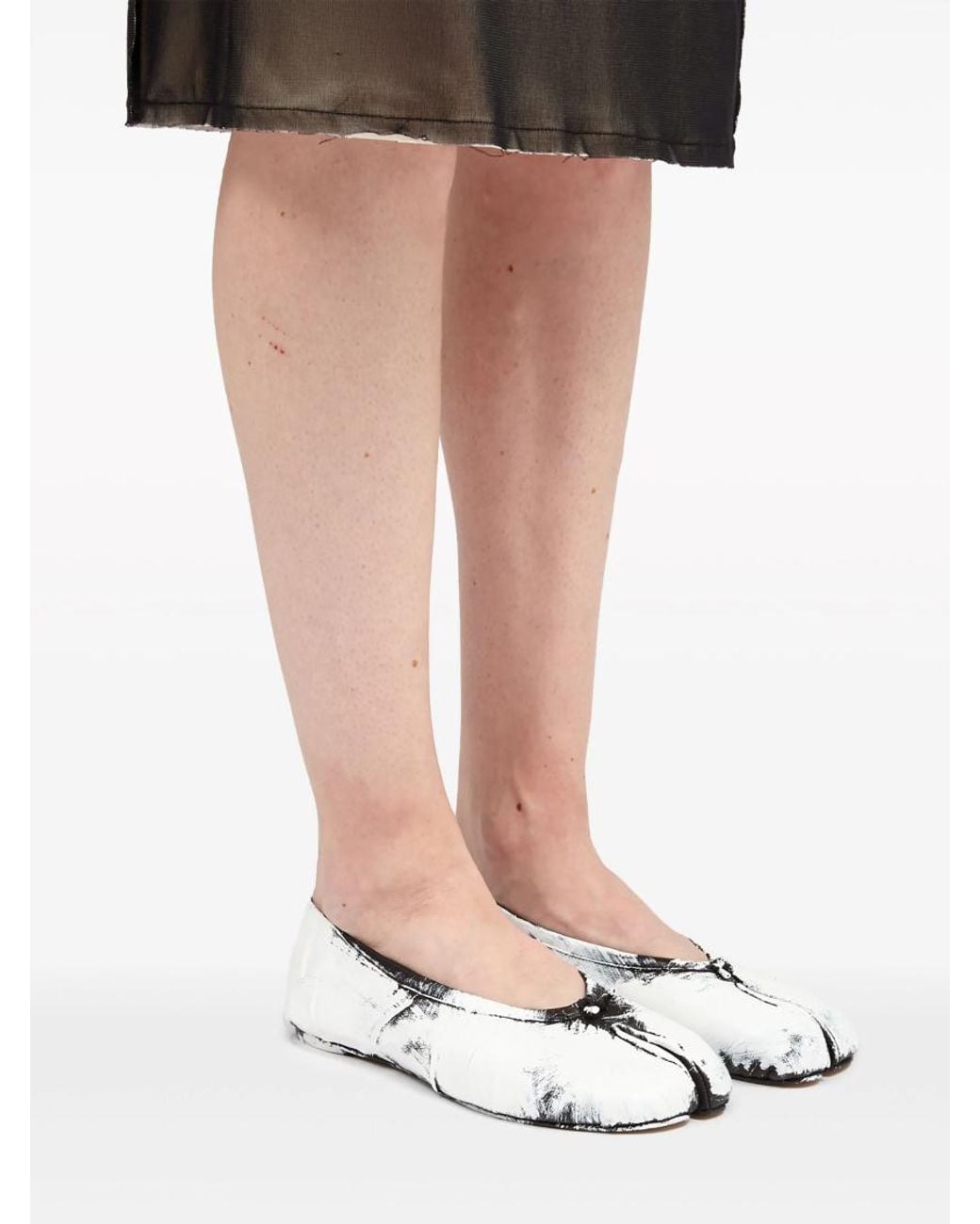 Maison Margiela White Flats