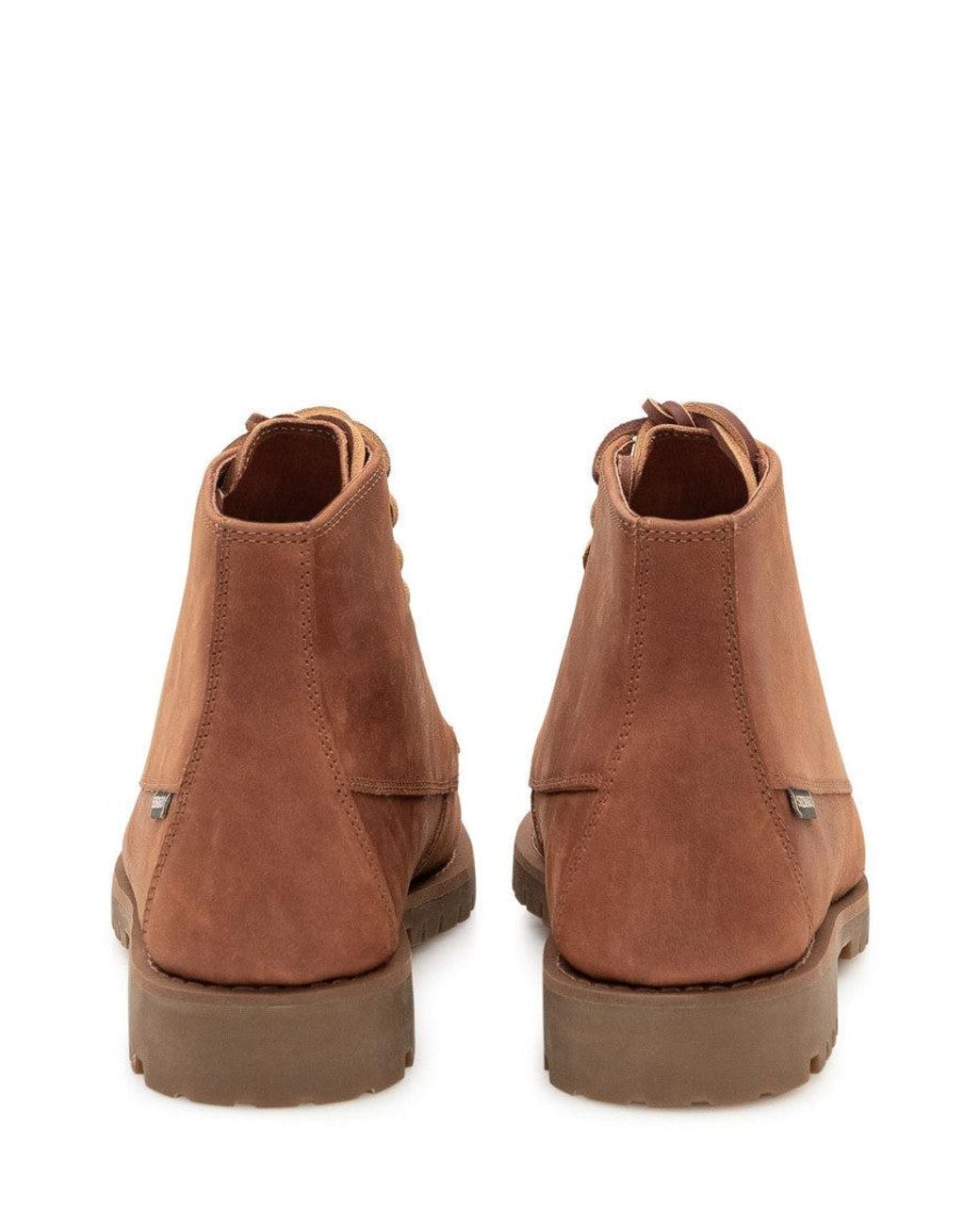 Sebago Brown Leather Ranger Boots for men