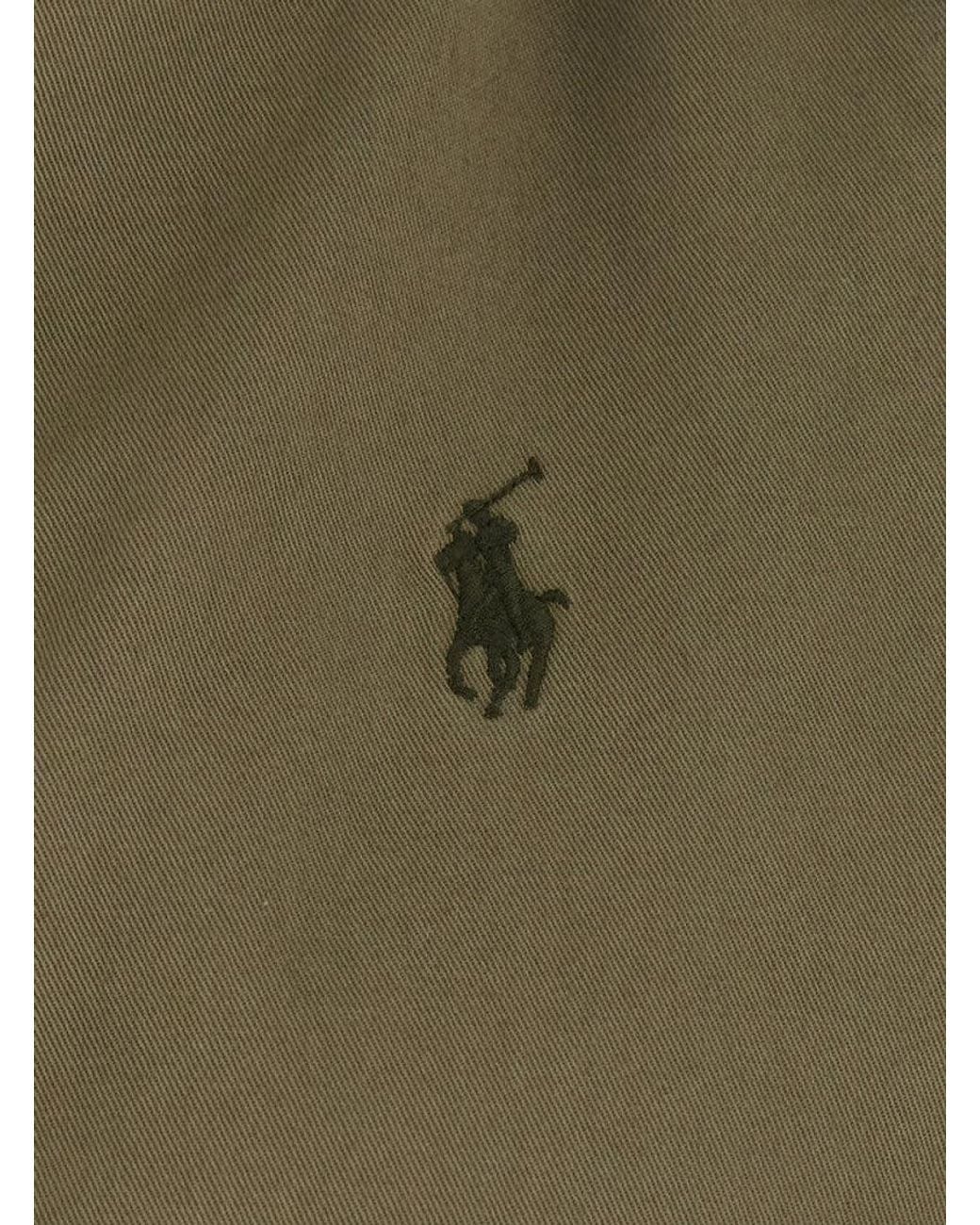 Polo Ralph Lauren Green Furr Collar Jacket