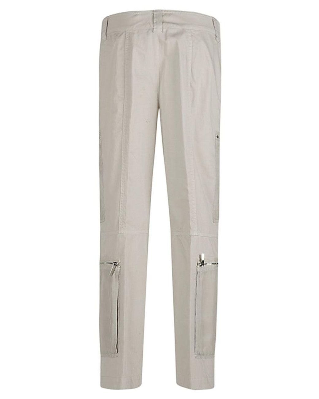 Seafarer Gray Delta Zipped Trousers