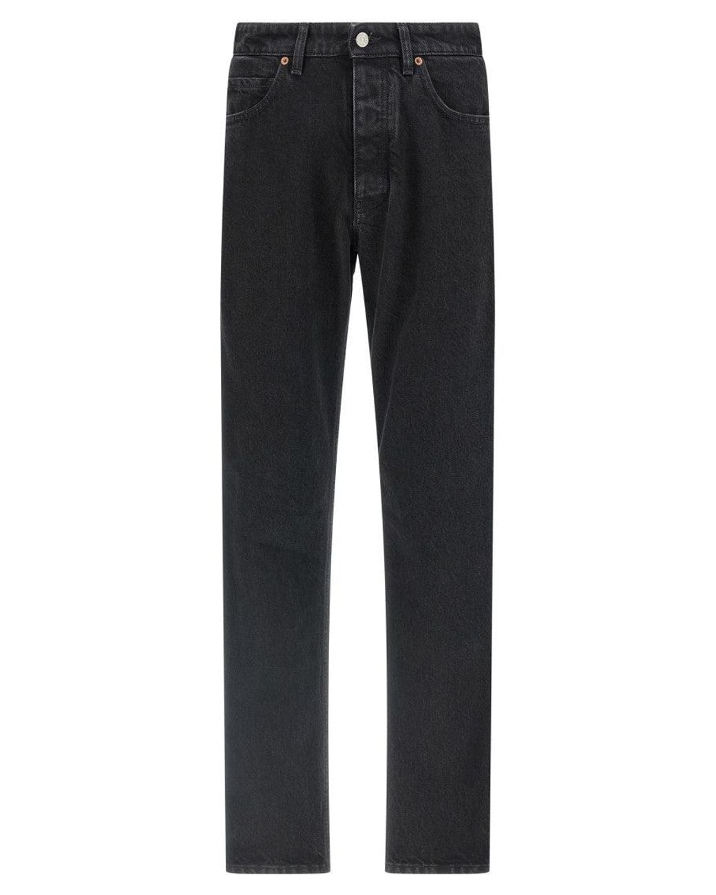 MM6 by Maison Margiela Black Denim Jeans for men