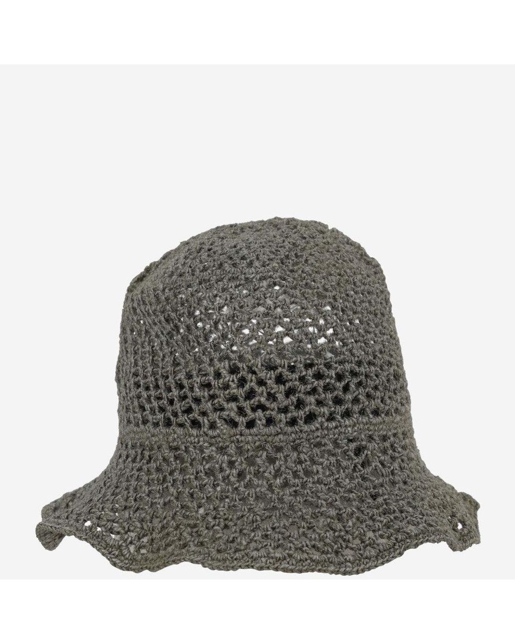 Reinhard Plank Gray Mesh Bucket Hat