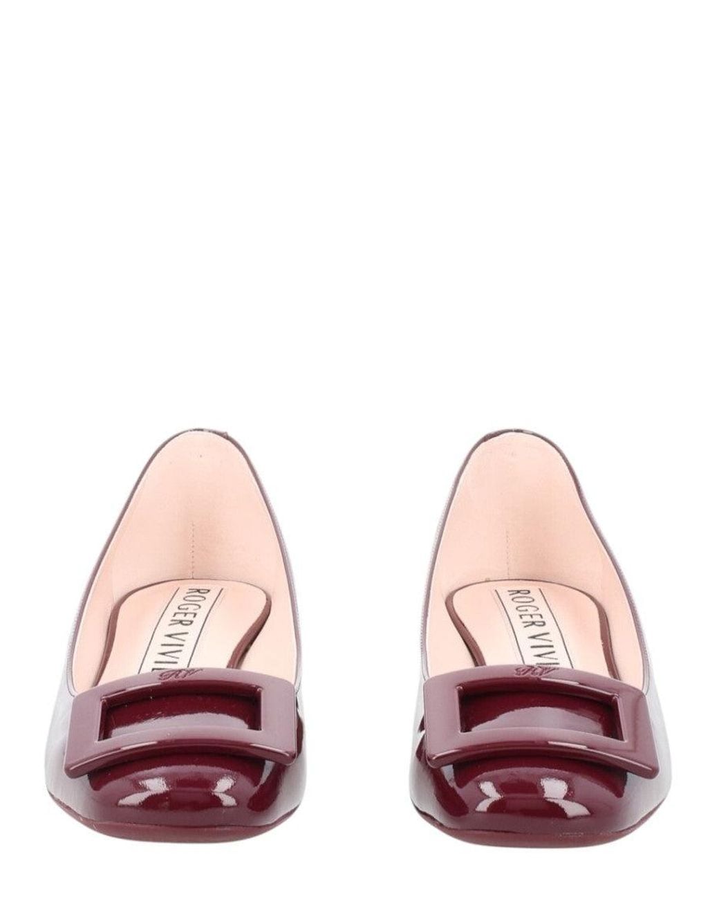 Roger Vivier Brown Leather Pumps