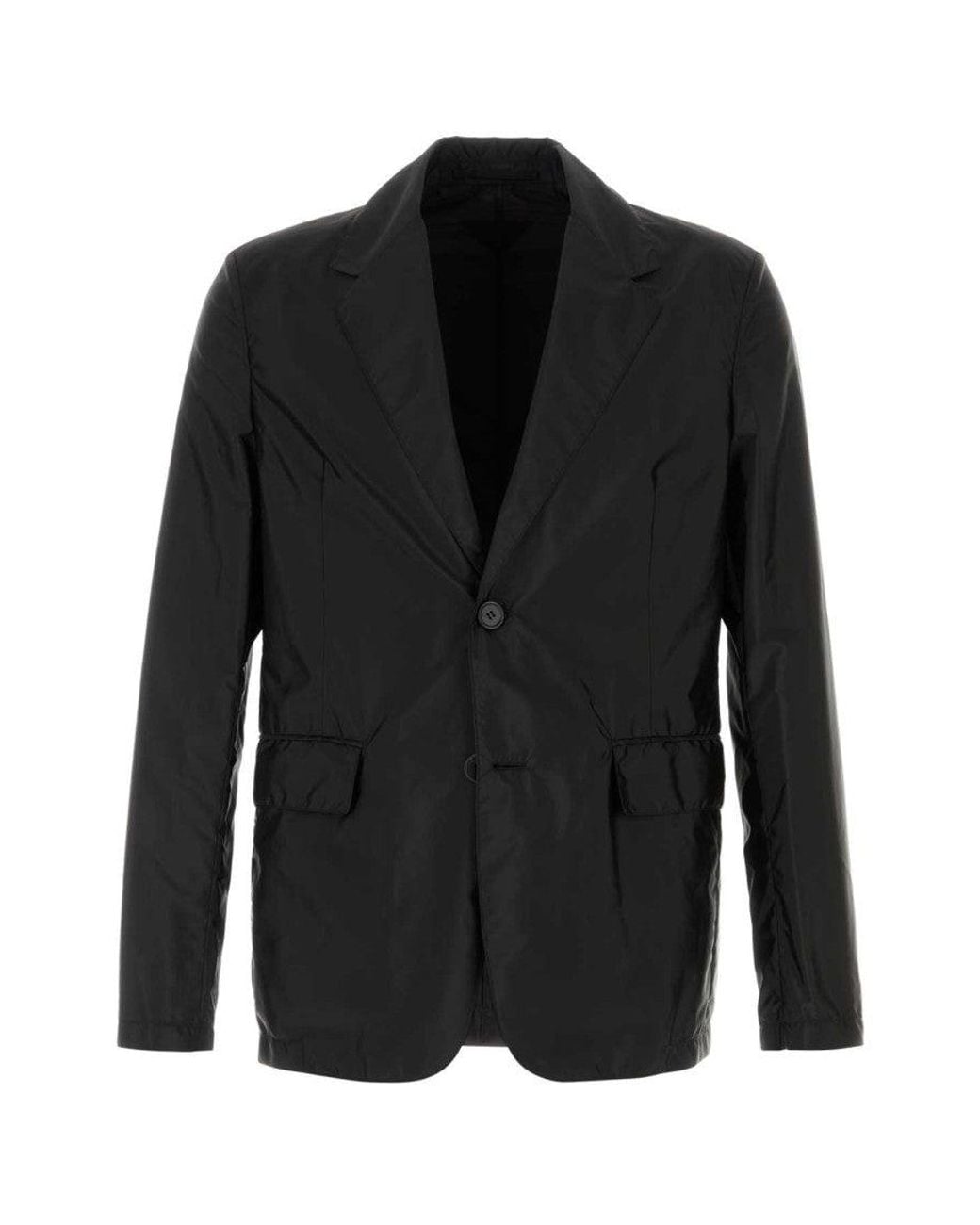 Prada Black Re-Nylon Blazer for men