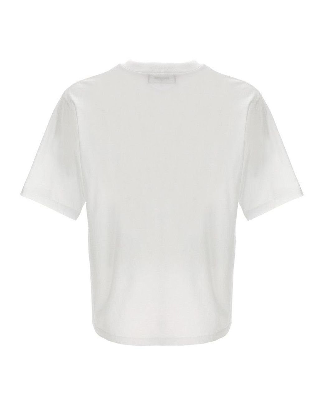 DSquared² Gray Logo Crew Neck T-Shirt for men