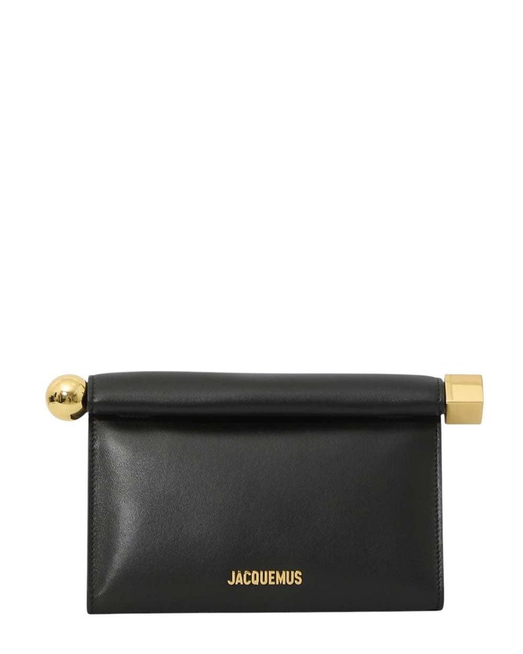 Jacquemus Black Rond Carre Clutch
