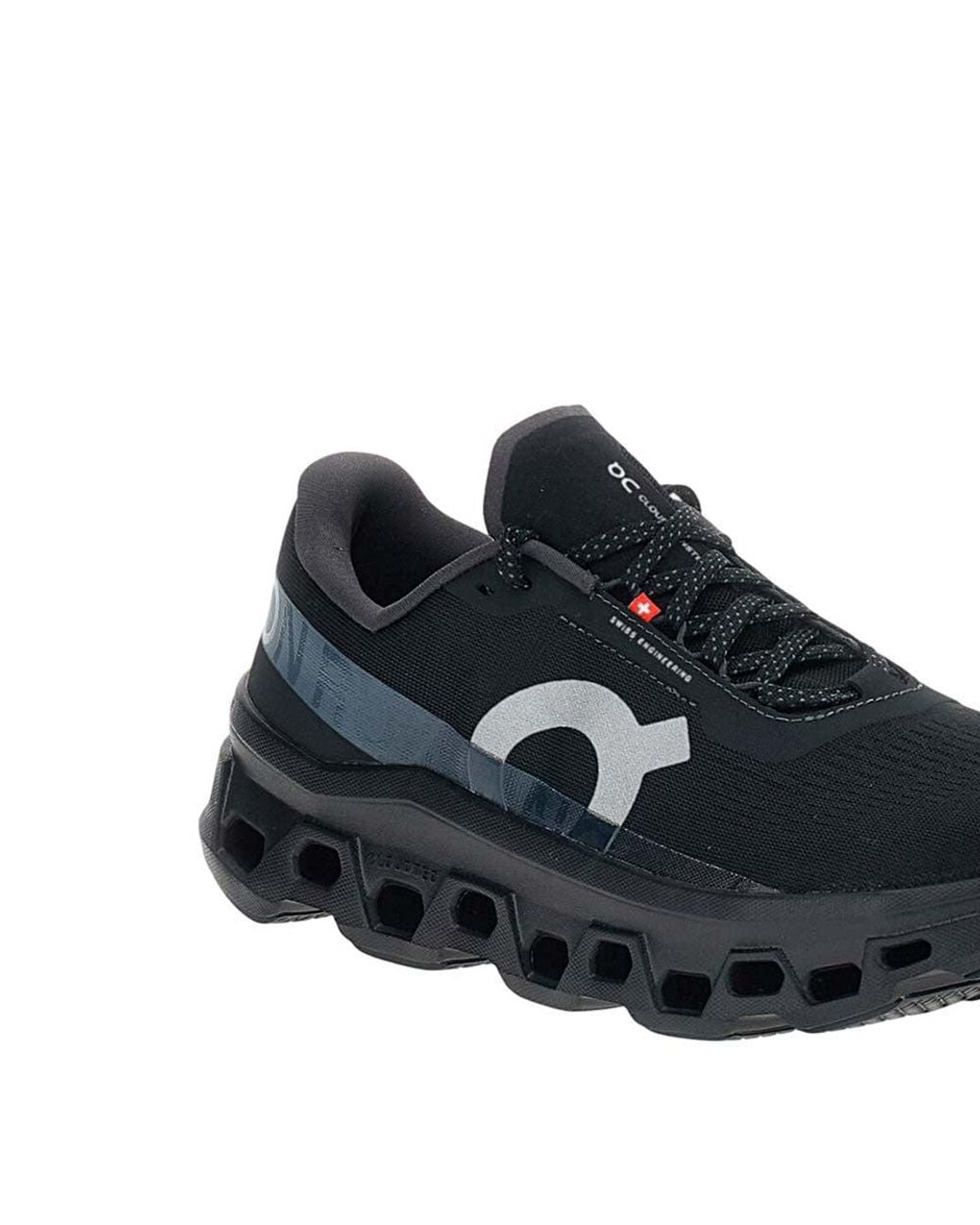 On Shoes Black Cloudmster-1 Sneakers for men