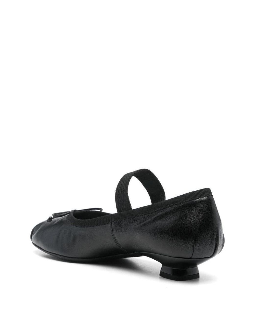 Miu Miu Black Leather Pumps