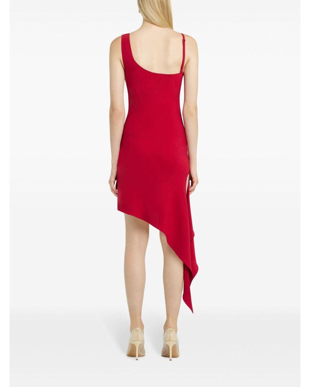 Courreges Red Knotted Dress