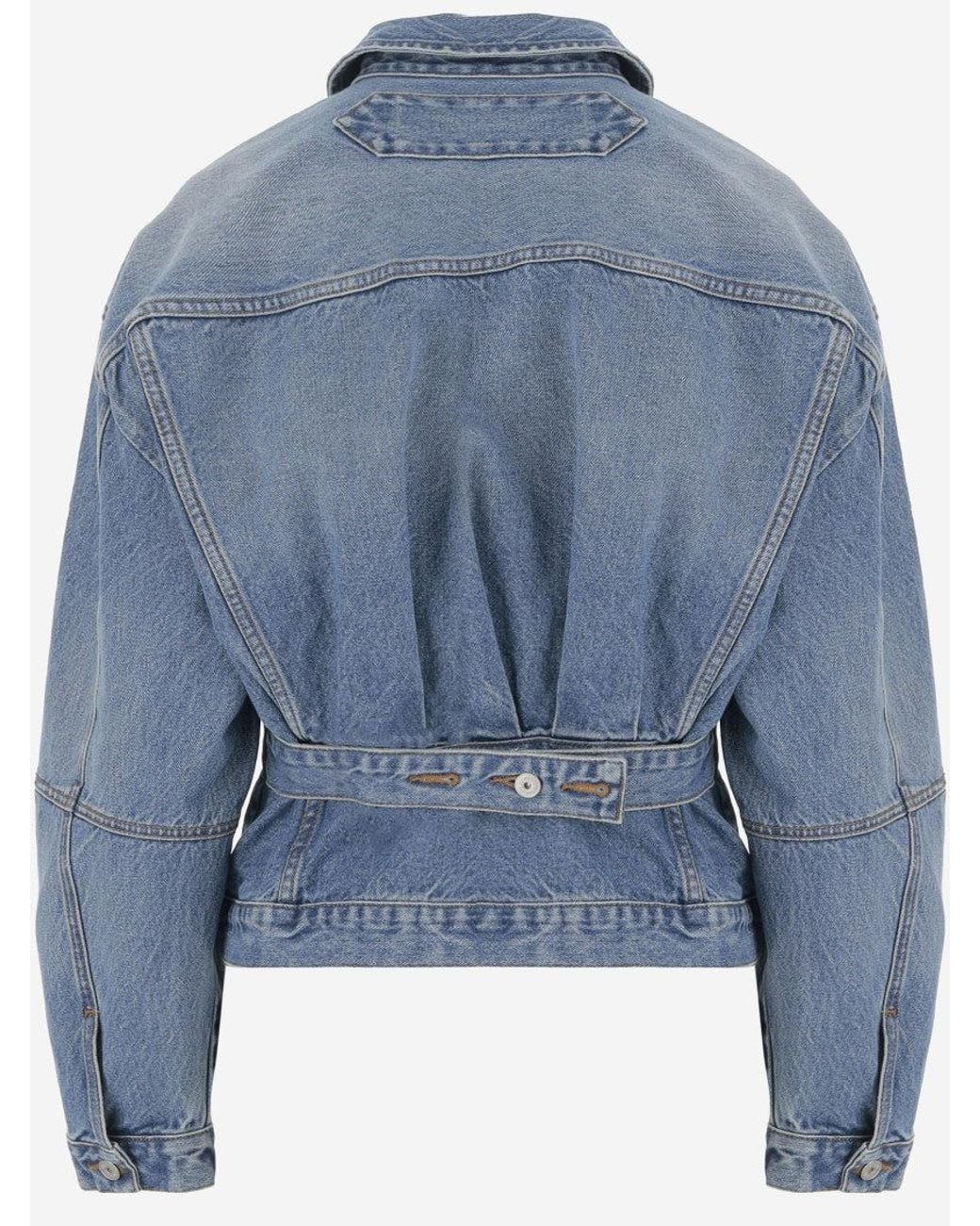 Jacquemus Blue Denim Jackets