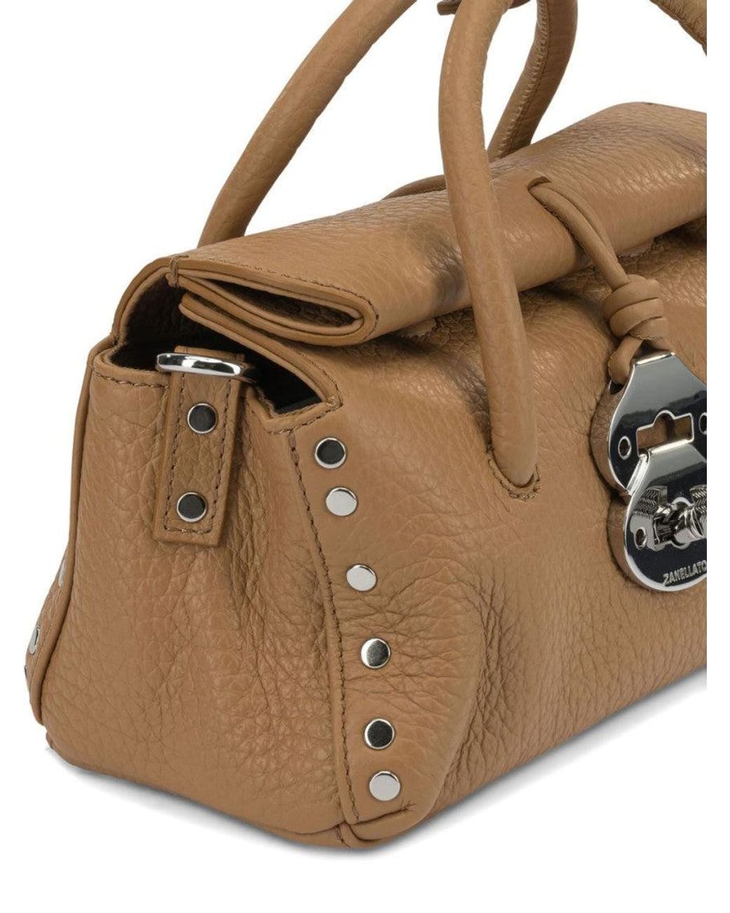 Zanellato Brown Dotta Centauro Baby Small Satchel