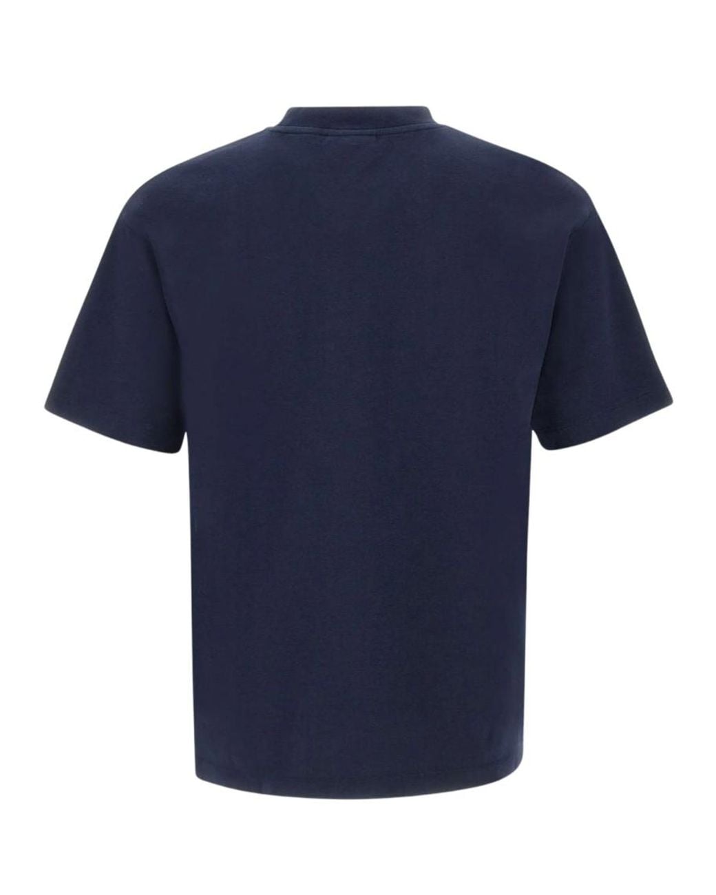 Drole de Monsieur Blue Crew Neck T-Shirt for men
