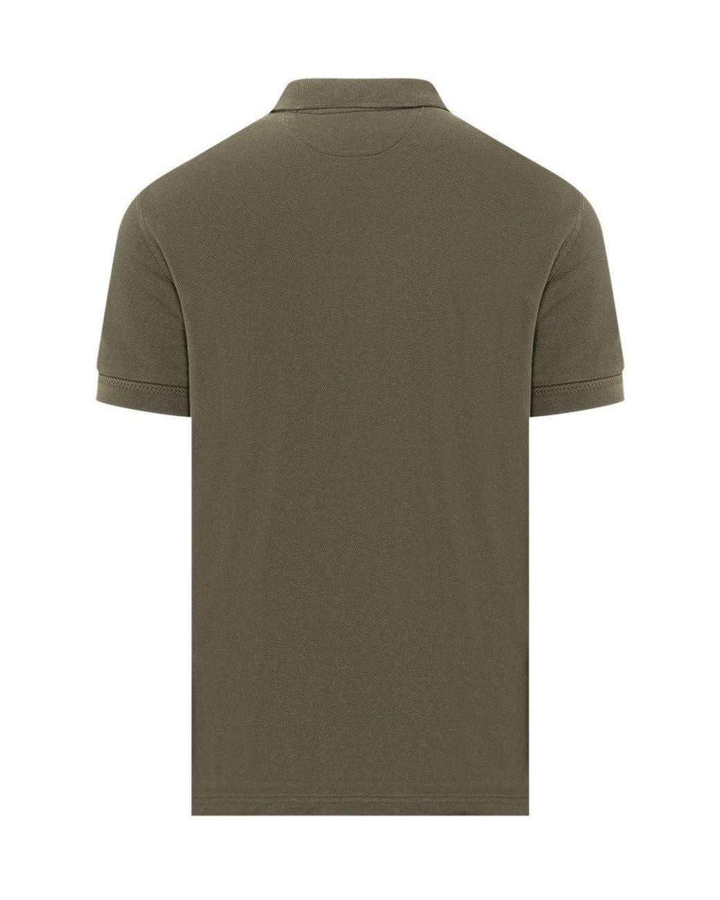 Tom Ford Green Solid Shirt Collar Polo for men