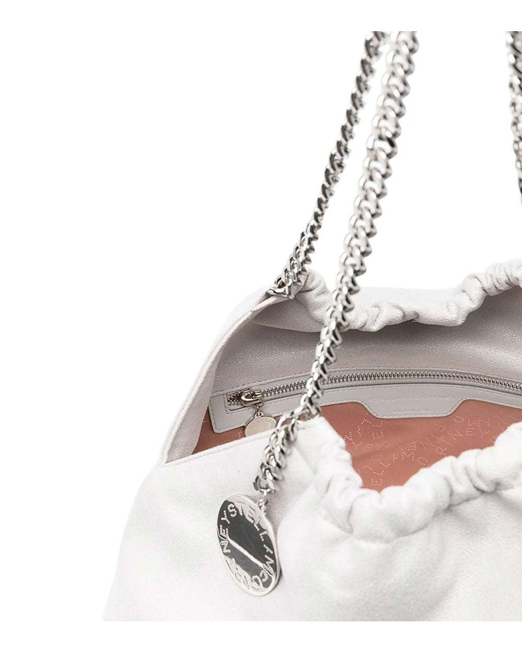 Stella McCartney White Falabella Medium Tote