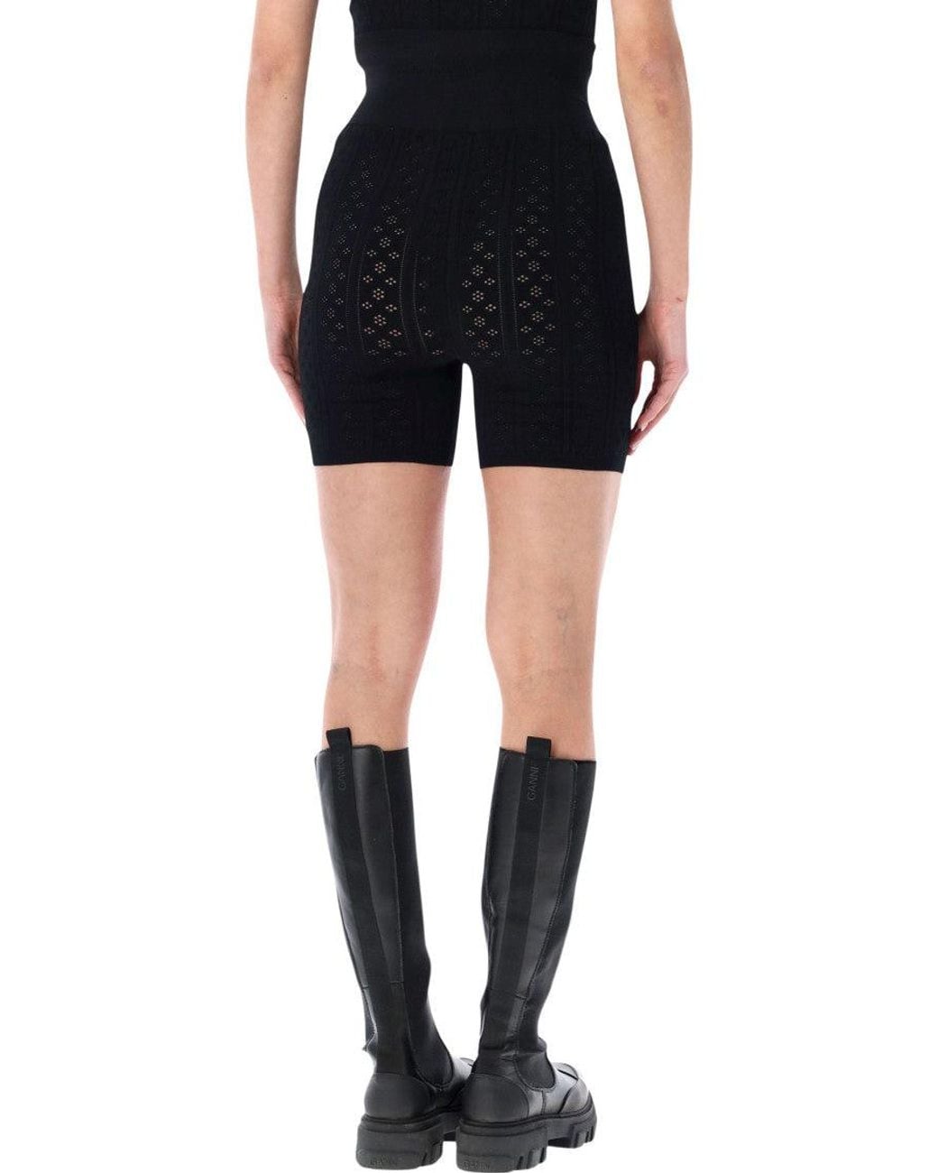 J.W. Anderson Black Knitted Shorts