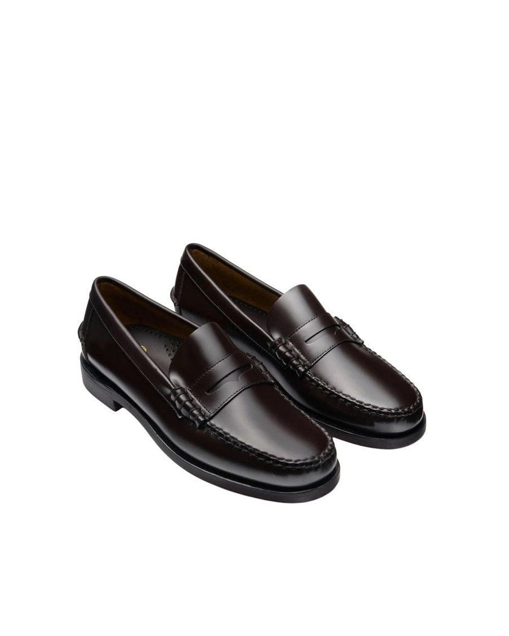 Sebago Black Leather Loafers