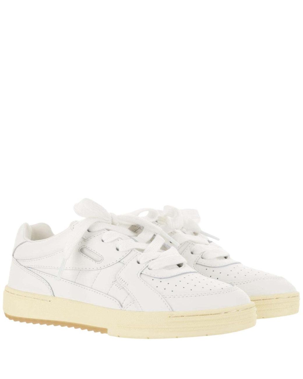 Palm Angels White Logo Sneakers