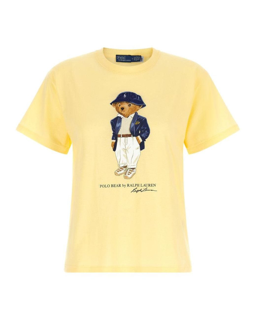 Polo Ralph Lauren Yellow Crew Neck T-Shirt