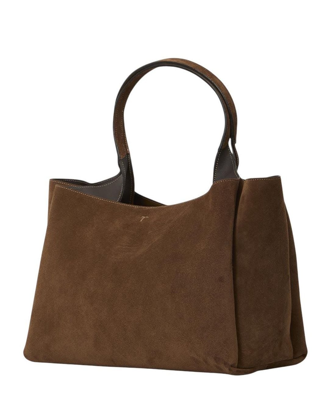 Tod's Brown T Timeless Medium Tote