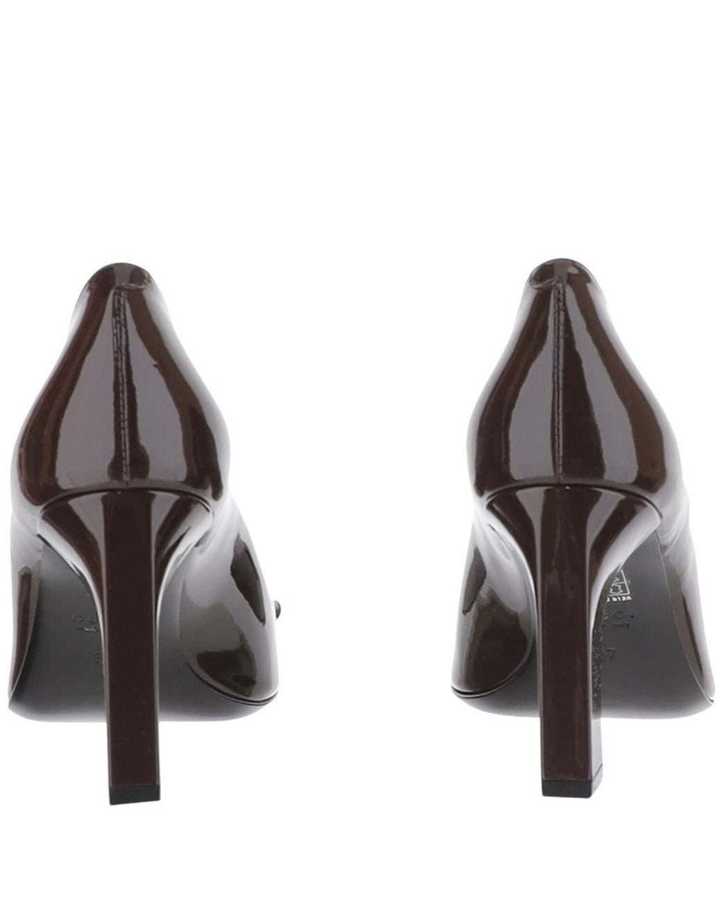 Gucci Black Dark Horsebit Pumps